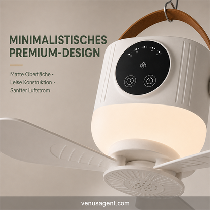⏰ Zeitlich begrenztes Angebot: 40% RABATT auf wiederaufladbaren Deckenventilator mit LED! 🌬️✨