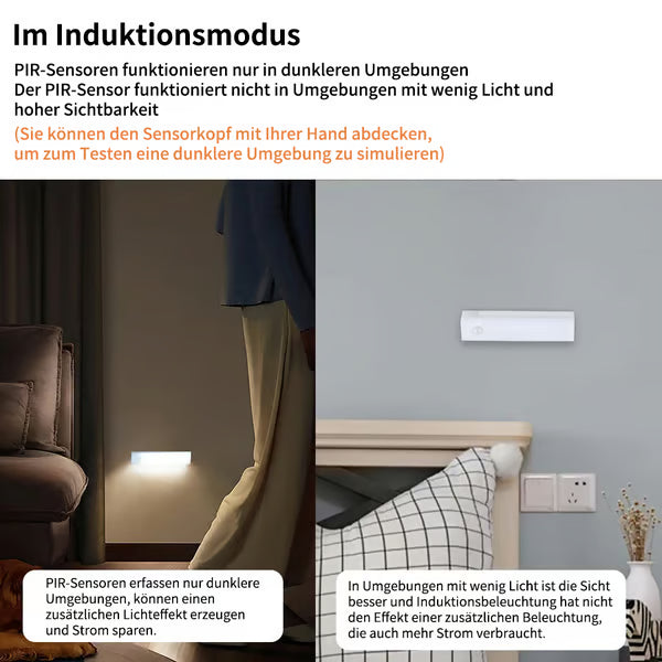 60%OFF DE🏆🔥💡Bohrfreie intelligente Sensor magnetische aufladbare LED-Leuchte -Remifa® (Copy)