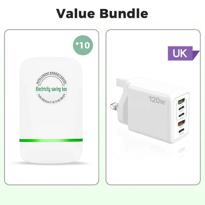 🥳2026 HOT SALE🥳🏠 Blitzverkauf – 50 % Rabatt! 🌟30KW Stromsparbox für Zuhause | Energie sparen & Stromkosten senken🔌