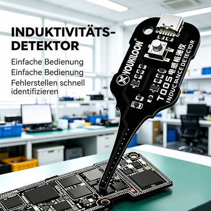 Elektromagnetisches Induktivitätsmessgerät für den Einsatz im Stromkreis