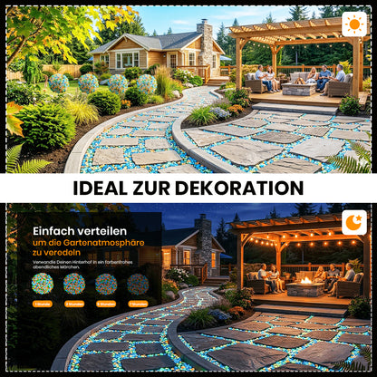 🏆Flash-Sale⚡Selbstleuchtende Steine – beleuchten Sie Ihre Außenumgebung mit einem bezaubernden Schein!