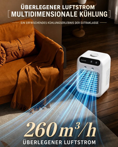 🌬️Tragbare 3-in-1-Klimaanlage mit Ventilator & Luftreiniger