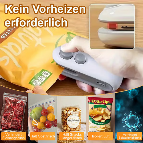 60% OFF💥Neujahrsangebot 55% Rabatt💥✨Mini Siegelmaschine – 🧊Frisch halten -Remifa® (Copy)