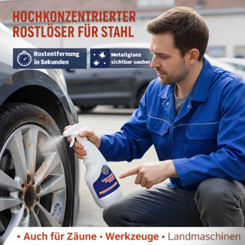 🔥Hochkonzentrierter Rostlöser für Stahl & Eisen