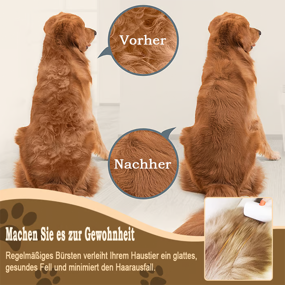 60% OFF DE🔥 2026 SALE - 2-IN-1 Selbstentwirrender & Pflegekamm für Haustiere (Copy)