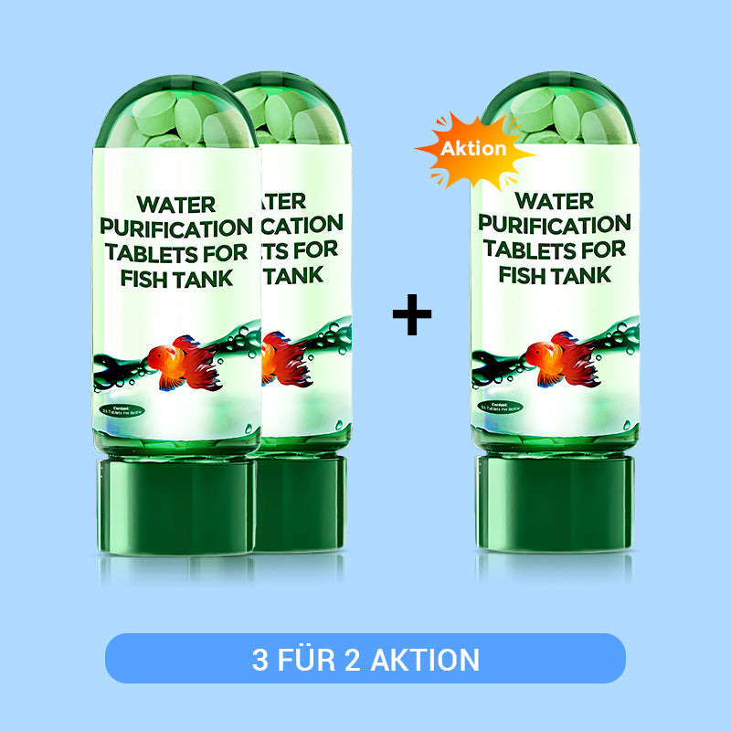 Blitzangebot: 50% Rabatt💥🚀Kaufen 2 und erhalten 1 gratis♻️💧Leistungsstarke Wasserreinigungstablette für Aquarien -Furzero®