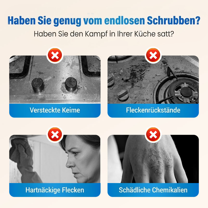 🔥📢50 % Rabatt und versandkostenfrei !!!⏰Hochdruck-Dampfreiniger mit LCD-Display｜Vielseitig für Zuhause, Auto & Küche｜Effektiv gegen Fett & Bakterien✨