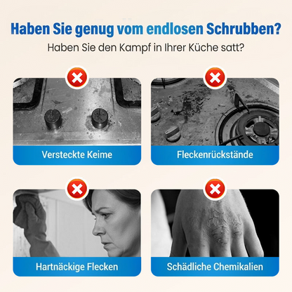 🔥📢50 % Rabatt und versandkostenfrei !!!⏰Hochdruck-Dampfreiniger mit LCD-Display｜Vielseitig für Zuhause, Auto & Küche｜Effektiv gegen Fett & Bakterien✨