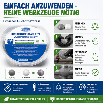 🔥 Nur für kurze Zeit 50 % Rabatt | AB Superkleber: Haucht kaputten Gegenständen neues Leben ein – stark und dennoch flexibel, ohne zu reißen!