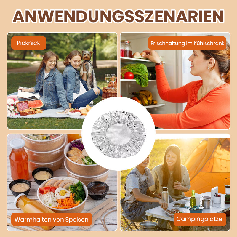 🏠 KAUFE 2, ERHALTE 1 GRATIS! 🔥 Aluminium-Folien-Isolierabdeckung – Hitzebeständig, Wasserdicht & Vielseitig für Rohre & Dächer 🛠️