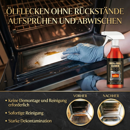 🧼 JETZT 60 % RABATT! ✨ Ofen- und Grillreiniger-Spray – Löst Fett in 5 Minuten, kein Schrubben nötig & beseitigt Gerüche 🔥