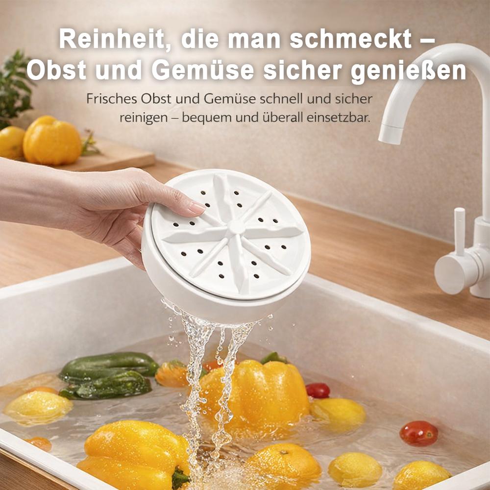 🍉🥬 Effiziente tragbare Obst- und Gemüsewaschmaschinen