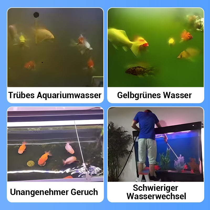 Blitzangebot: 50% Rabatt💥🚀Kaufen 2 und erhalten 1 gratis♻️💧Leistungsstarke Wasserreinigungstablette für Aquarien -Furzero®