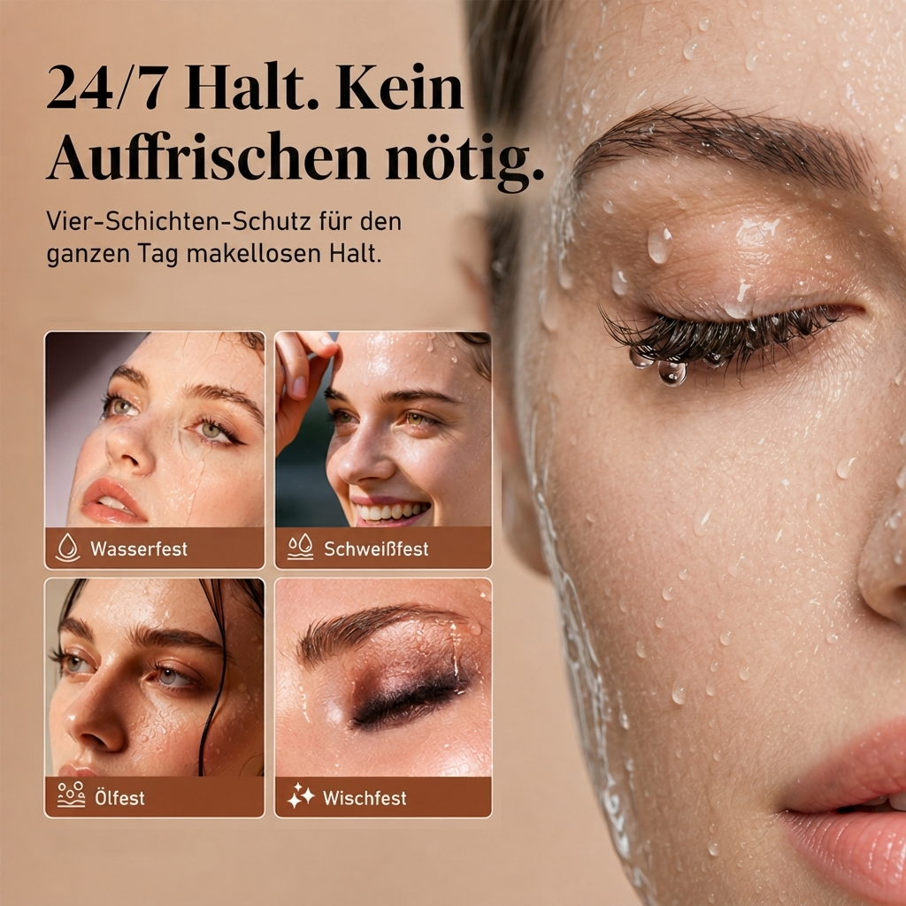 🥳 HEISSER SALE 2026 – 50% RABATT! 💞 50.000+ VERKAUFT ! Sofort verstellbarer Augenbrauenstempel mit zweifarbigem Augenbrauenpuder