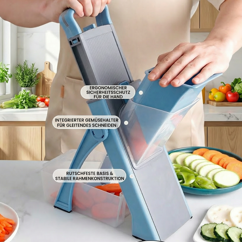 🥒✨ Multifunktionaler Gemüseschneider - Perfekt geschnitten in Sekunden! 🥕✨ Spart Zeit, vereinfacht die Küchenarbeit – hohe Qualität & langlebiges Design für deine nachhaltige Küche.