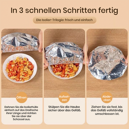 60% OFF🏠 KAUFE 2, ERHALTE 1 GRATIS! 🔥 Aluminium-Folien-Isolierabdeckung – Hitzebeständig, Wasserdicht & Vielseitig für Rohre & Dächer 🛠️ (Copy)