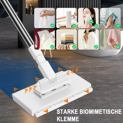 💥 LETZTER TAG! 50% RABATT 💥 Einweg-Staubmopp mit 5 wiederverwendbaren Bezügen 🧹✨  -Furzero®