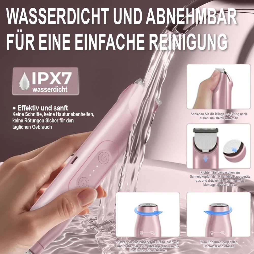 🩷Heißer Verkauf - 49% Rabatt🩷Comfort 2 in 1 Elektrischer Damenrasierer -Remifa®