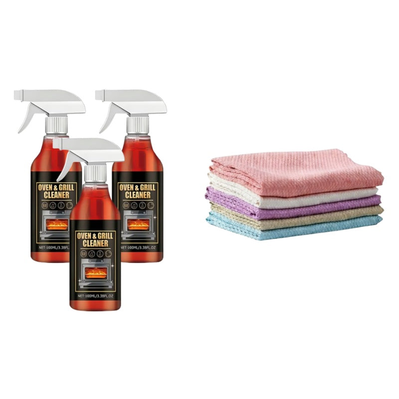 🧼 JETZT 60 % RABATT! ✨ Ofen- und Grillreiniger-Spray – Löst Fett in 5 Minuten, kein Schrubben nötig & beseitigt Gerüche 🔥