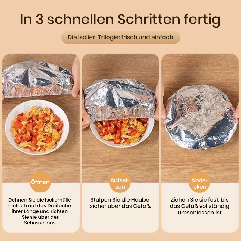 🏠 KAUFE 2, ERHALTE 1 GRATIS! 🔥 Aluminium-Folien-Isolierabdeckung – Hitzebeständig, Wasserdicht & Vielseitig für Rohre & Dächer 🛠️
