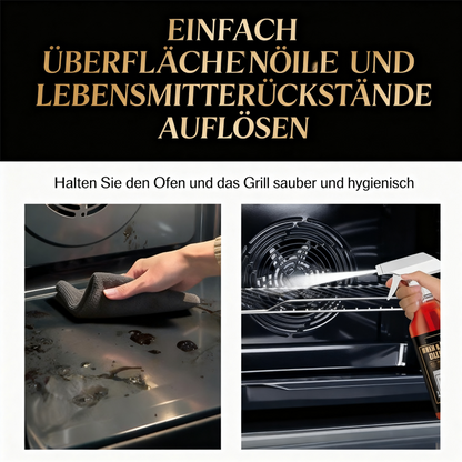 🧼 JETZT 60 % RABATT! ✨ Ofen- und Grillreiniger-Spray – Löst Fett in 5 Minuten, kein Schrubben nötig & beseitigt Gerüche 🔥