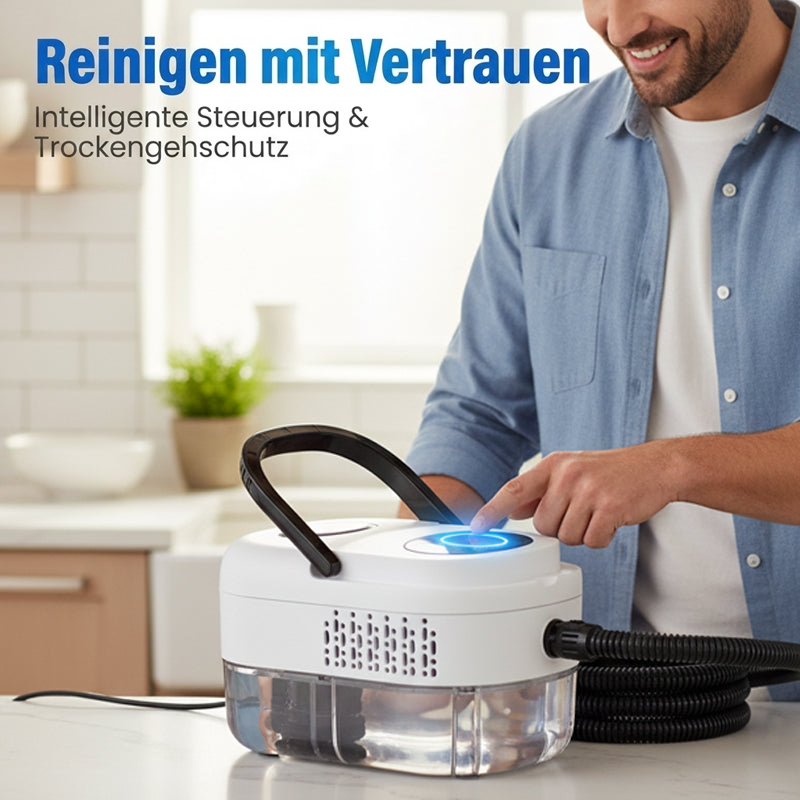 🔥📢50 % Rabatt und versandkostenfrei !!!⏰Hochdruck-Dampfreiniger mit LCD-Display｜Vielseitig für Zuhause, Auto & Küche｜Effektiv gegen Fett & Bakterien✨