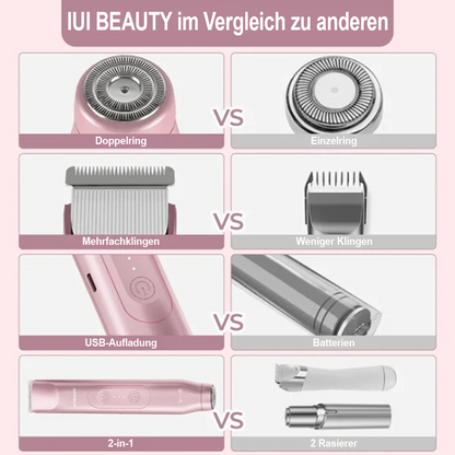 🩷Heißer Verkauf - 49% Rabatt🩷Comfort 2 in 1 Elektrischer Damenrasierer -Remifa®