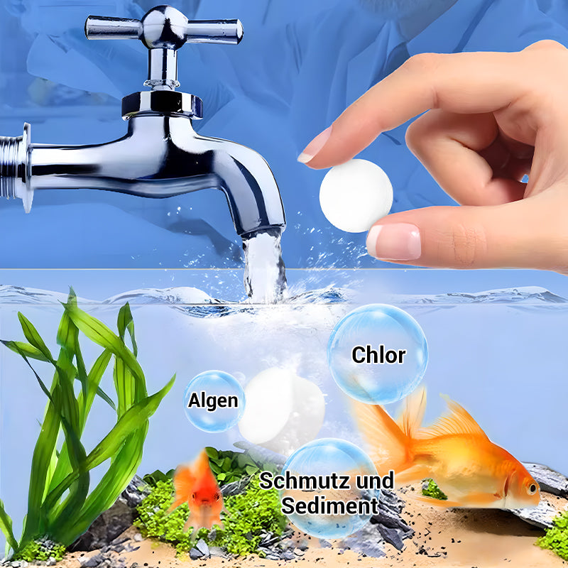 Blitzangebot: 50% Rabatt💥🚀Kaufen 2 und erhalten 1 gratis♻️💧Leistungsstarke Wasserreinigungstablette für Aquarien -Furzero®