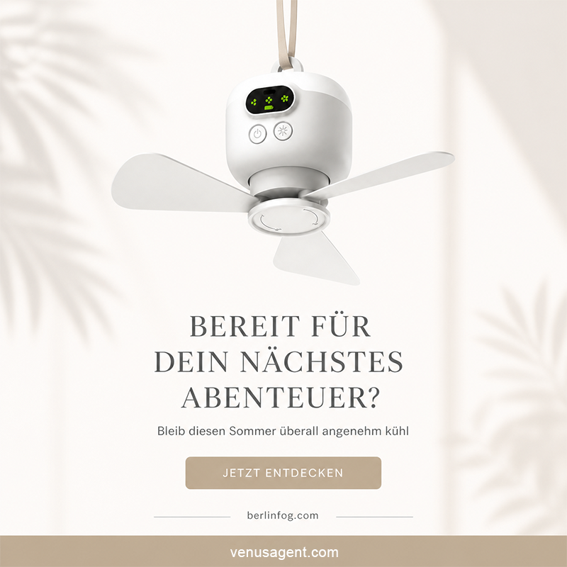⏰ Zeitlich begrenztes Angebot: 40% RABATT auf wiederaufladbaren Deckenventilator mit LED! 🌬️✨