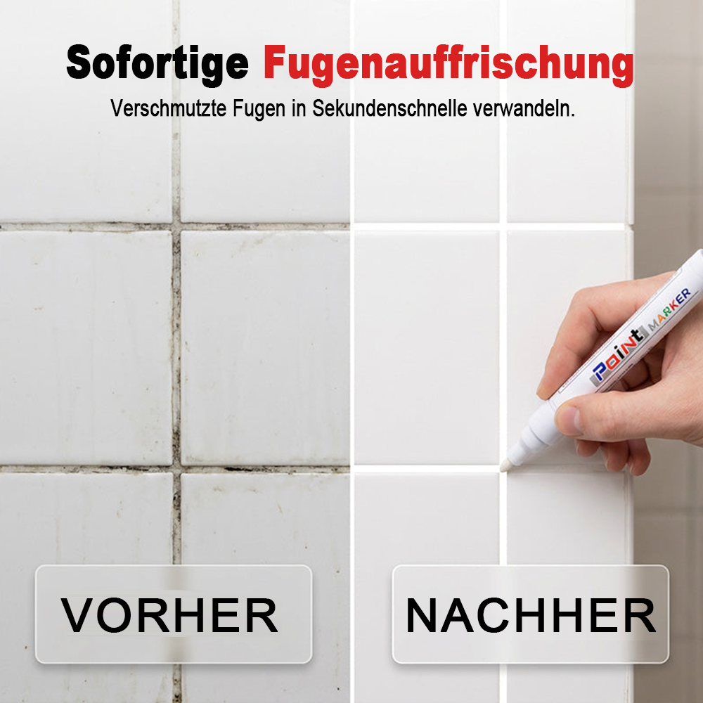 🔥Schimmelresistenter und wasserfester Fugenstift für Keramikfliesen