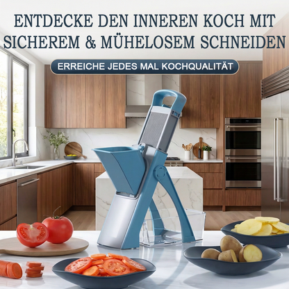 🥒✨ Multifunktionaler Gemüseschneider - Perfekt geschnitten in Sekunden! 🥕✨ Spart Zeit, vereinfacht die Küchenarbeit – hohe Qualität & langlebiges Design für deine nachhaltige Küche.