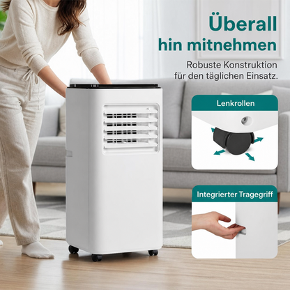 🌬️Tragbare 3-in-1-Klimaanlage mit Ventilator & Luftreiniger
