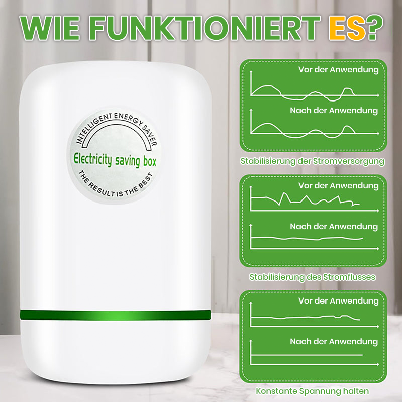 🥳2026 HOT SALE🥳🏠 Blitzverkauf – 50 % Rabatt! 🌟30KW Stromsparbox für Zuhause | Energie sparen & Stromkosten senken🔌