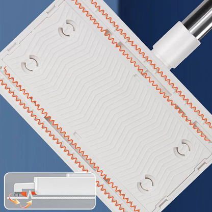 💥 LETZTER TAG! 50% RABATT 💥 Einweg-Staubmopp mit 5 wiederverwendbaren Bezügen 🧹✨  -Furzero®