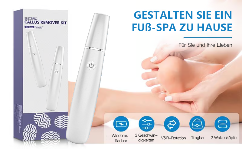 💥 Hot Sale 60% Rabatt💥Elektrischer Hornhautentferner für die Füße👣
