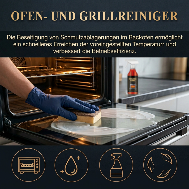 🧼 JETZT 60 % RABATT! ✨ Ofen- und Grillreiniger-Spray – Löst Fett in 5 Minuten, kein Schrubben nötig & beseitigt Gerüche 🔥