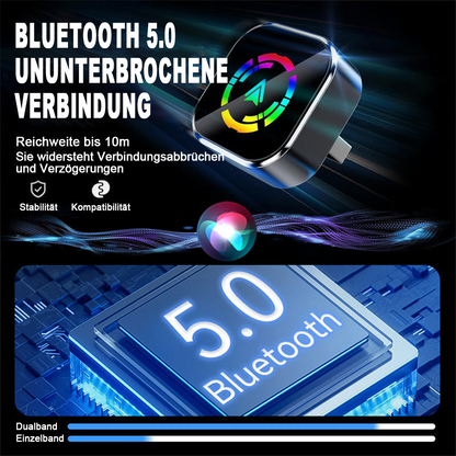 🚗📱 2-in-1-WLAN-Adapter: Kabellos Auto-Connect für iPhone & Android – Fahrsicherheit & Freiheit genießen! 🔋🎉