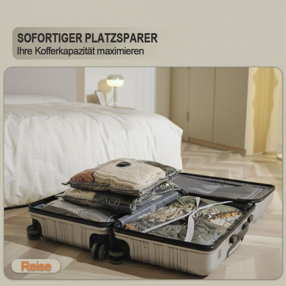60% OFF DE Vakuum-Kompressionsbeutel für Reisen & Zuhause – Platzsparende Aufbewahrung für Kleidung 🧳🏠 (Copy)