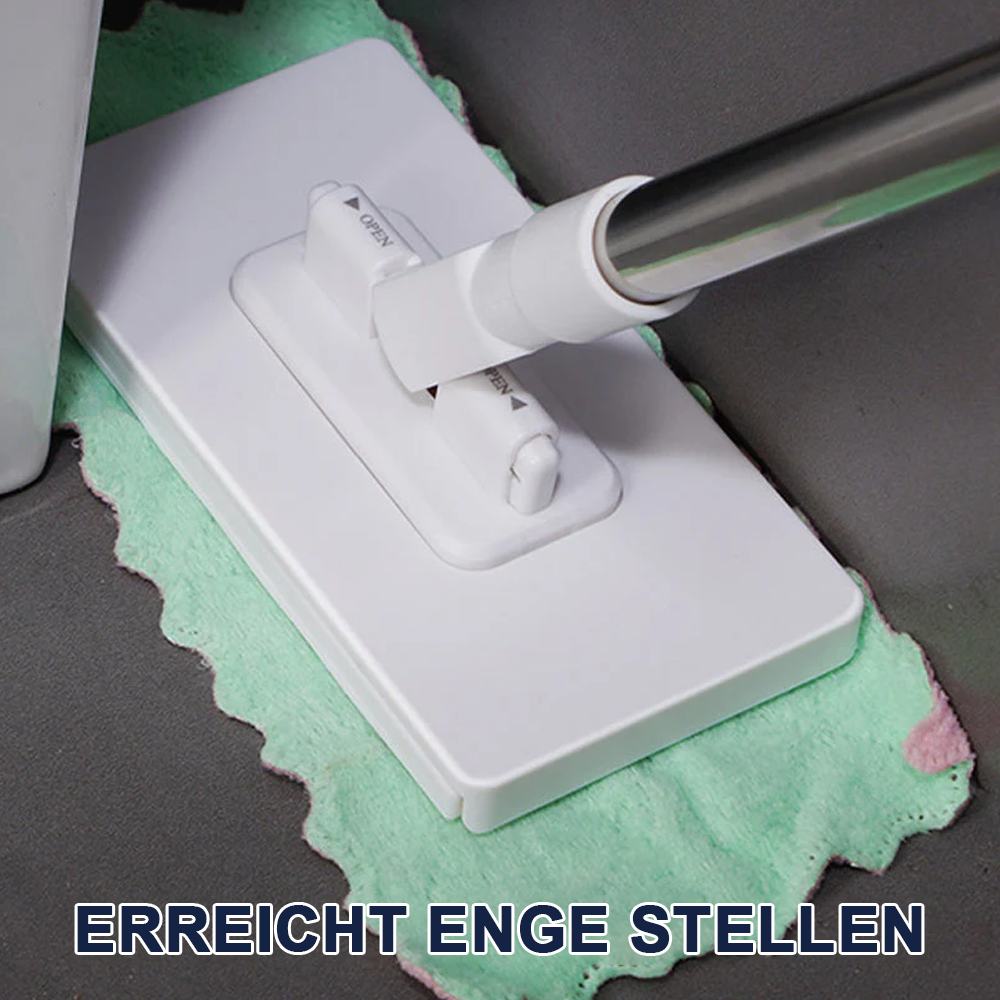💥 LETZTER TAG! 50% RABATT 💥 Einweg-Staubmopp mit 5 wiederverwendbaren Bezügen 🧹✨  -Furzero®