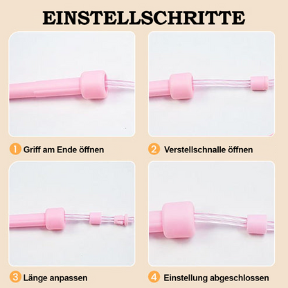 🕹️ KAUFE 2, ERHALTE 1 GRATIS! 🎉 LED-Leuchtseil zum Springen – 3 Lichtmodi, Verstellbare Länge & Rutschfester Griff ✨📦-Remifa®
