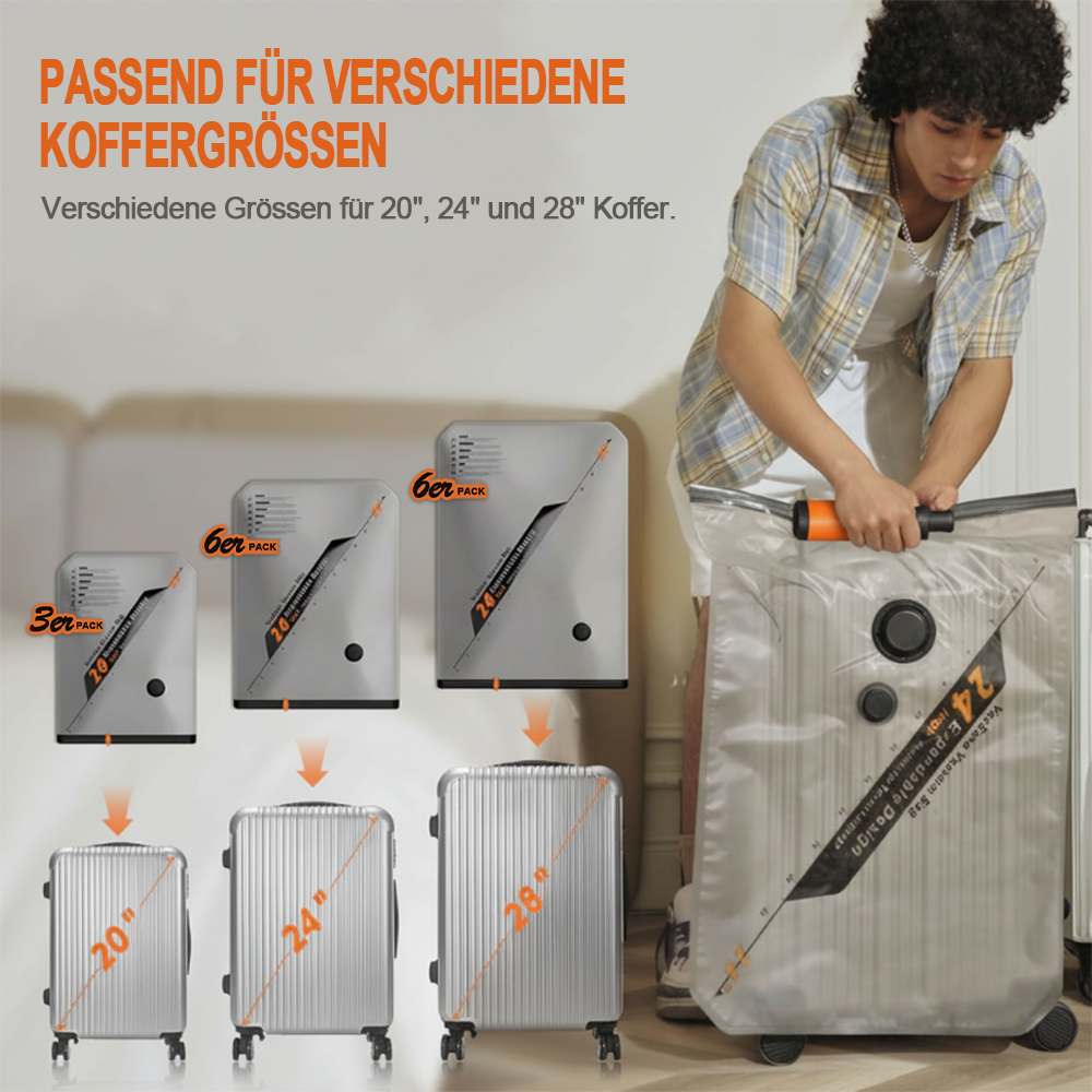 60% OFF DE Vakuum-Kompressionsbeutel für Reisen & Zuhause – Platzsparende Aufbewahrung für Kleidung 🧳🏠 (Copy)