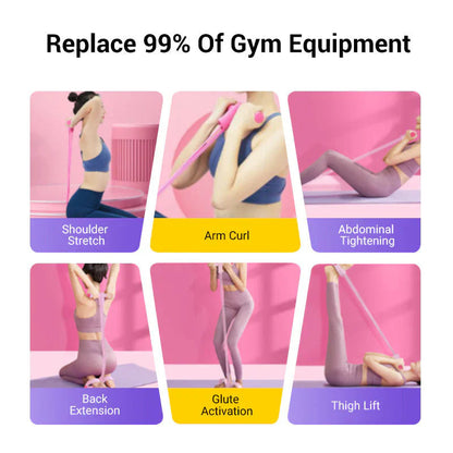 💪🏋️‍♀️ Multifunktionales Widerstandsband mit Fußpedal – Bauchmuskeltrainer, Beinübungen & Home-Fitness 🦵🔥 Jetzt stärker werden, Ganzkörper-Workout ohne Geräte – effizient, kompakt!