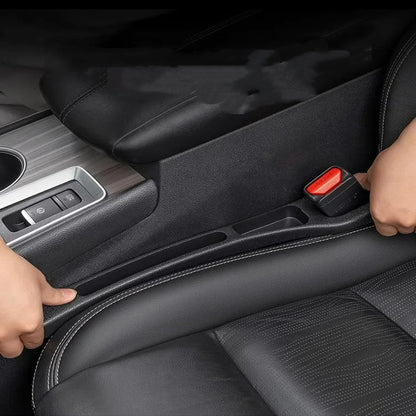 💺Nie wieder das Handy zwischen den Autositzen verlieren🚗🌟Universeller Sitzlücken-Füller • Organizer mit Doppel-Fach🌟