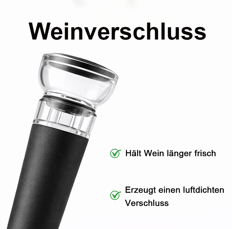 🎉Neujahrsdeal! 50% Rabatt✨automatischer elektrischer Weinöffner – ein-Knopf Bedienung, USB-aufladbar, leise & kraftvoll, öffnet Flaschen mühelos für Zuhause & Partys -Remifa®