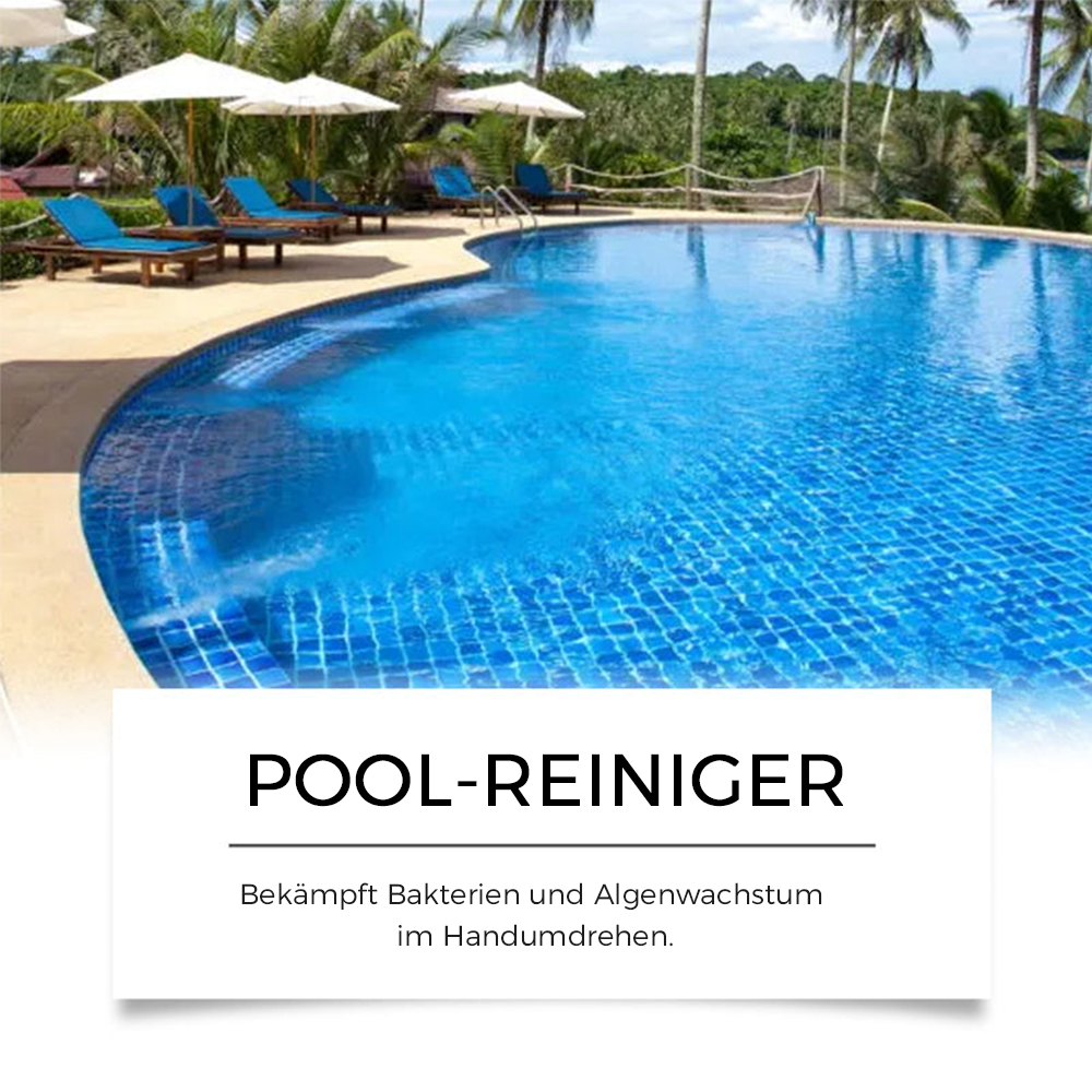Schwimmbadreinigungsflüssigkeit – effektiv gegen Algen & Trübungen – für klare, hygienisch saubere Becken – ideal für Aufstell- & Folienbecken🏊‍♂️💧
