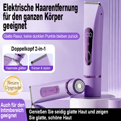 🩷Heißer Verkauf - 49% Rabatt🩷Comfort 2 in 1 Elektrischer Damenrasierer -Remifa®