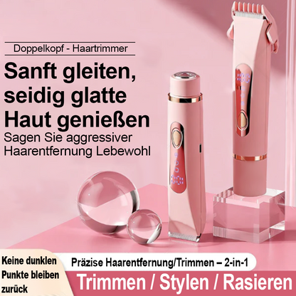🩷Heißer Verkauf - 49% Rabatt🩷Comfort 2 in 1 Elektrischer Damenrasierer -Remifa®