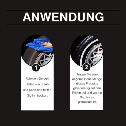 Leistungsstarkes Felgenreinigungs- und Aufbereitungswachs