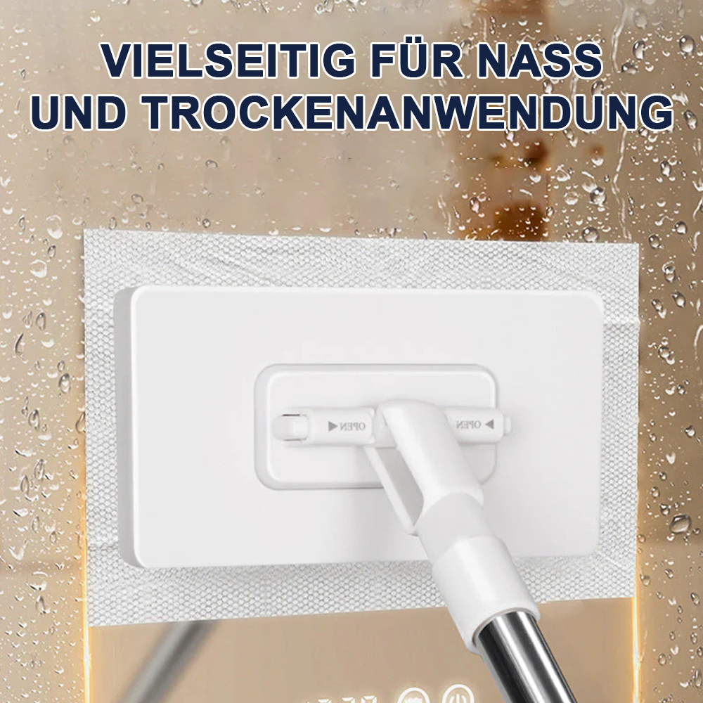 💥 LETZTER TAG! 50% RABATT 💥 Einweg-Staubmopp mit 5 wiederverwendbaren Bezügen 🧹✨  -Furzero®