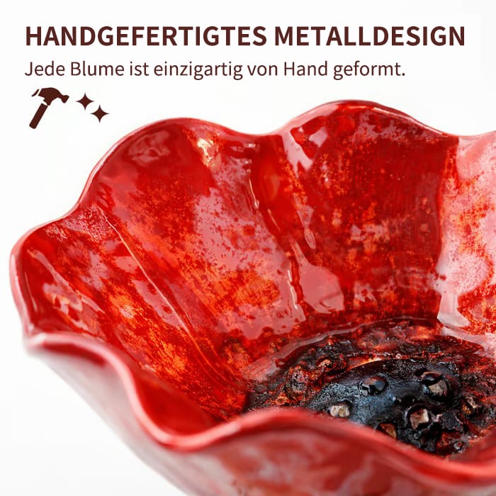 💖🎁 Geschenke zum Muttertag 2026 mit 49 % Rabatt 🎁Handgefertigter Metall-Gartenstecker mit Blume und Vogel 🐦